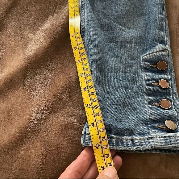 Boden High Rise The Chester Slim Fit Ankle Jeans Pockets Zip Size 6L - Picture 7 of 16